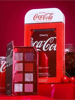 Glamlite X Cherry Coca-Cola Palette